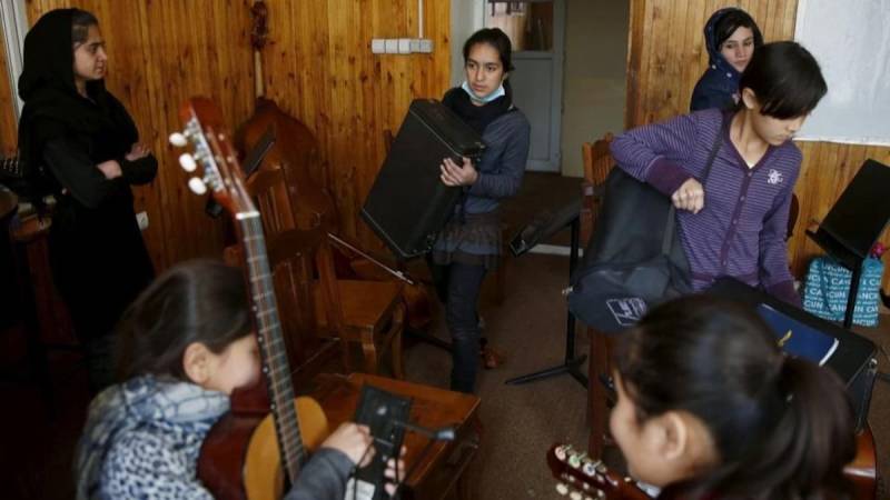 Afghan all-female music alive in exile