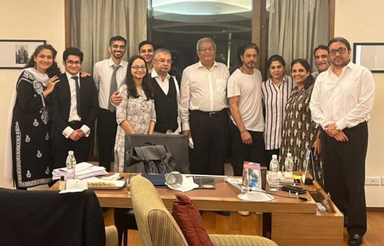 SRK with legal team