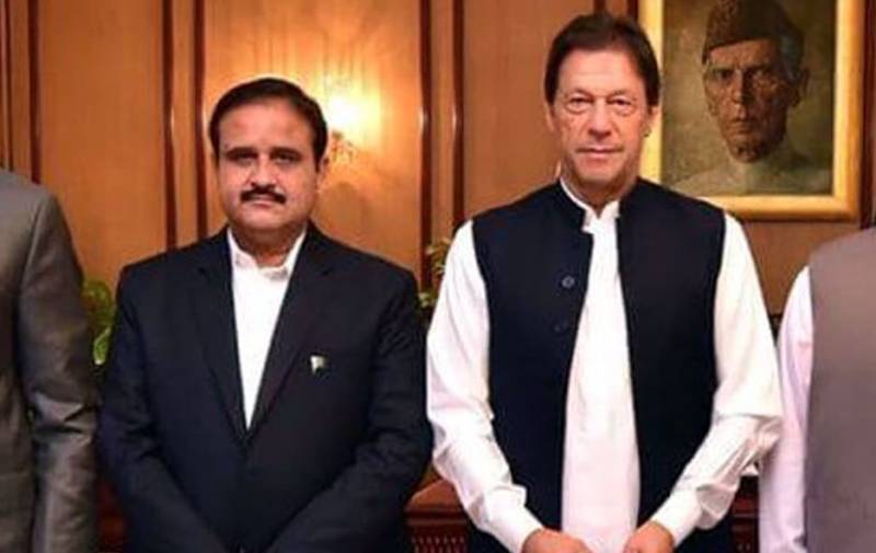 CM Usman Buzdar and PM Imran Khan