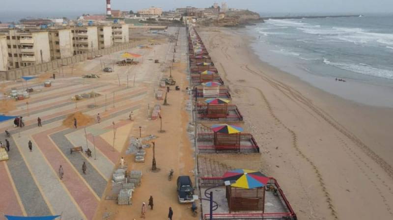 Manora Beach Park in Karachi opened with capacity of 10,000 visitors