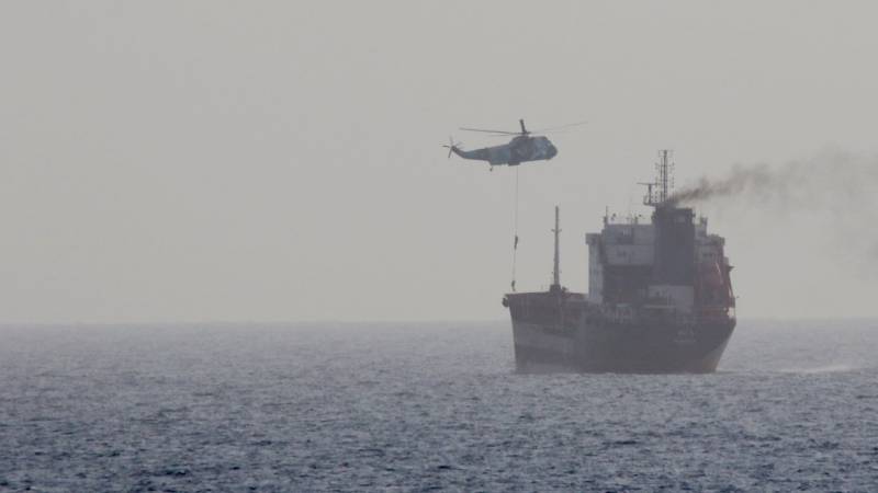 Iran seizing tanker in Sea of Oman