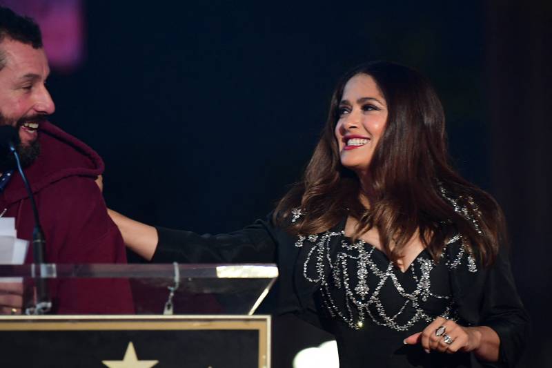 Salma Hayek gets Walk of Fame star,  dedicates the honour to fans