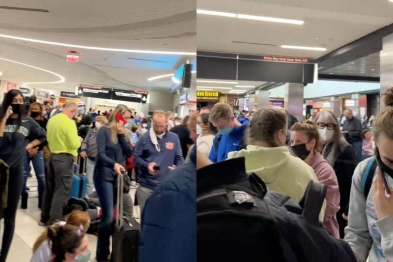 'Accidental' gun discharge causes panic at busy US airport