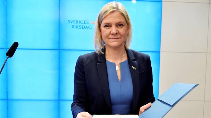 Sweden's Andersson elected as nation's first woman PM