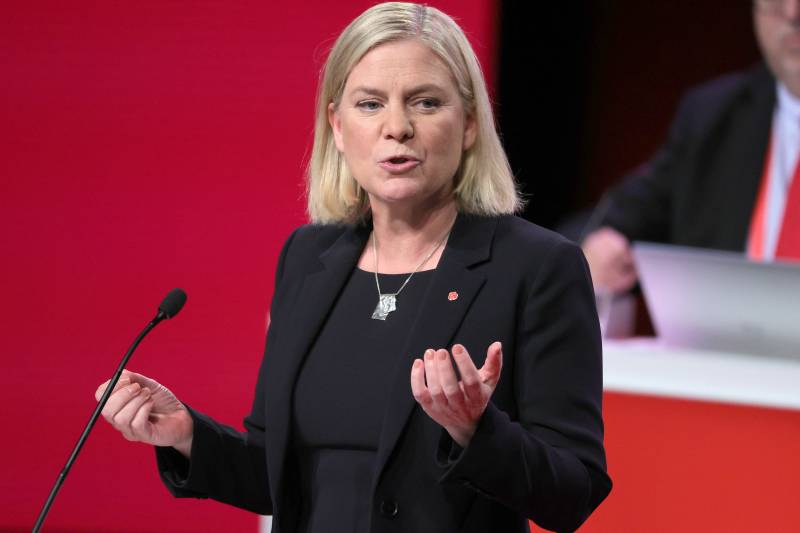 Social Democrat Andersson becomes Sweden's first woman PM