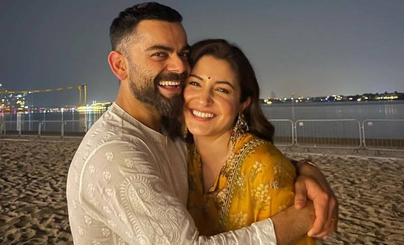 Anushka Sharma and Virat Kohli 