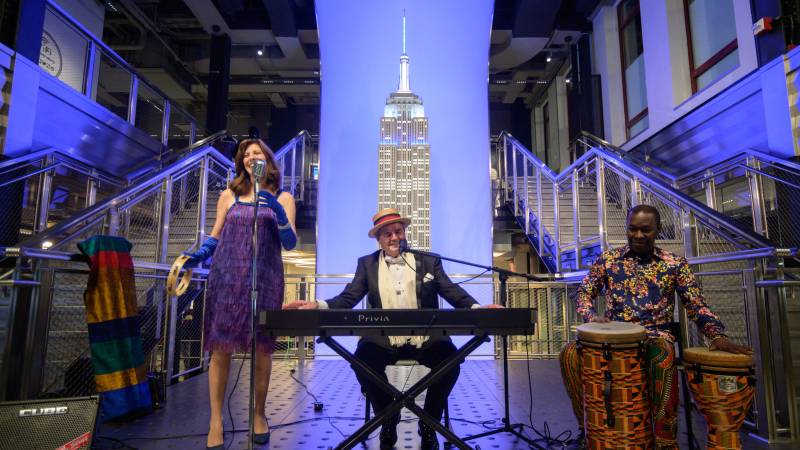 Empire State Building in honour of French-American resistance hero