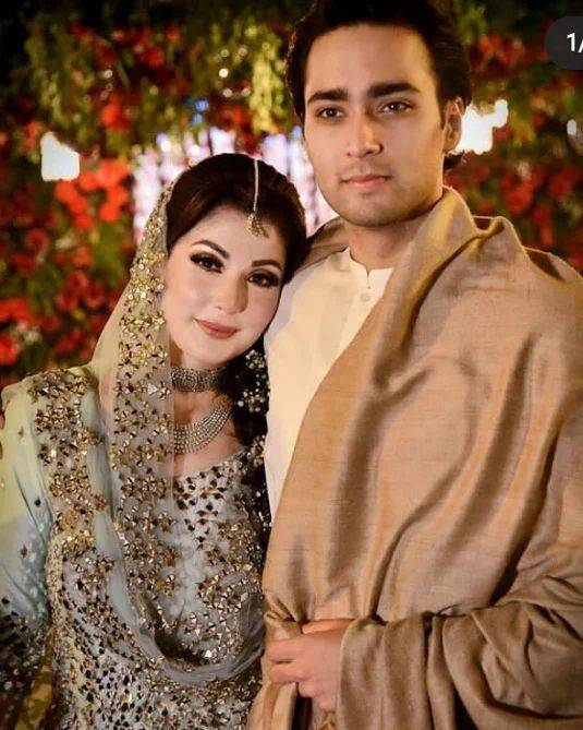 Maryam Nawaz and Junaid Safdar