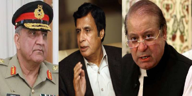 COAS, Nawaz Sharif phone Parvez Elahi to inquire after Ch Shujat 