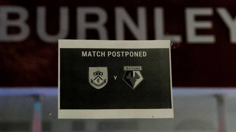 Watford's Burnley clash postponed due to Covid outbreak