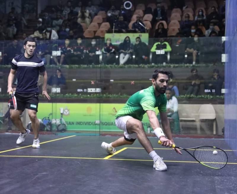 Injured Nasir loses semis as Pakistan’s last hope in Asian Senior Squash C’ship dashed