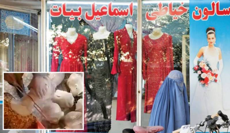 Taliban order shop owners to behead mannequins