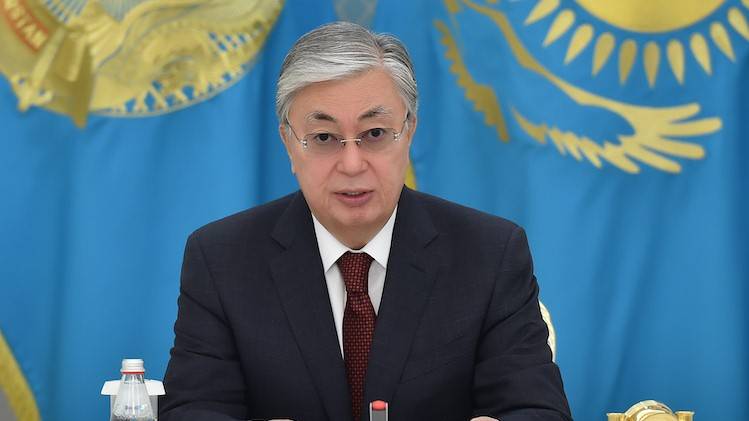 Kazakhstan's President Kassym-Jomart Tokayev.