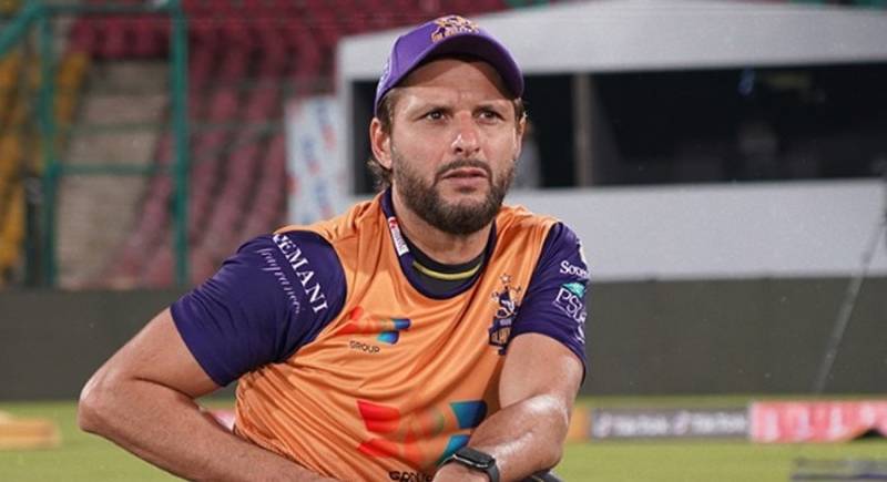 Afridi tests negative for Covid-19, joins Gladiators in bubble