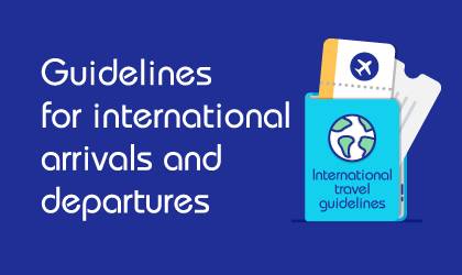 New guidelines for int’l air travelers issued, document of negative corona required