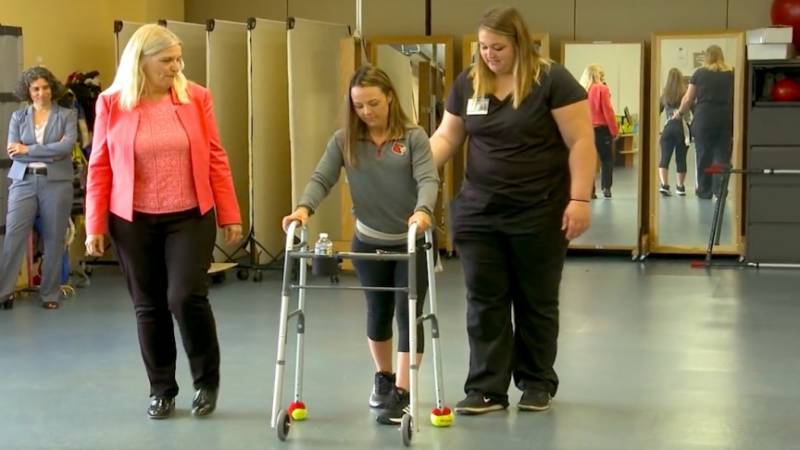 Spinal cord implant helps paralysed patients walk again