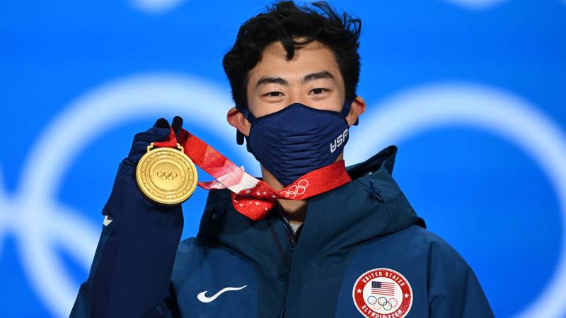 Chen wins Olympic figure skating gold as rival Hanyu falls twice