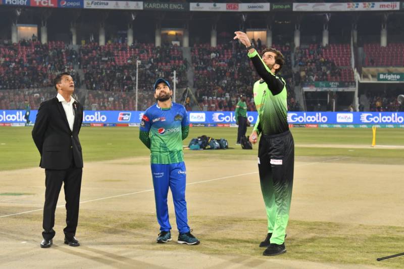 Multan Sultans win toss, invite Lahore Qalandars to bat