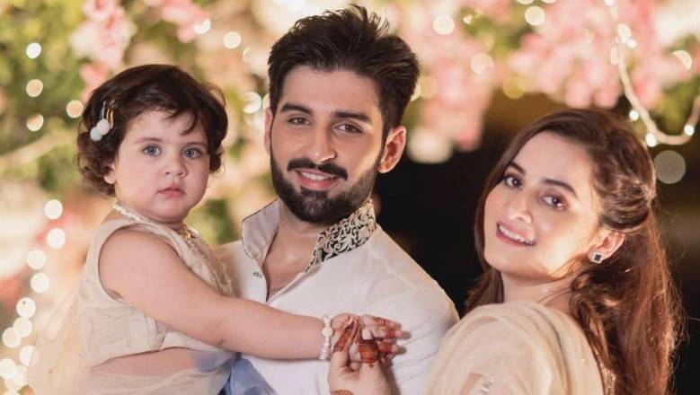 Aiman Khan’s daughter Amal offering prayer is the cutest thing you’ll see today 