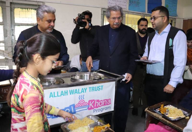 Free meal programme launched for 100 schools in Islamabad 