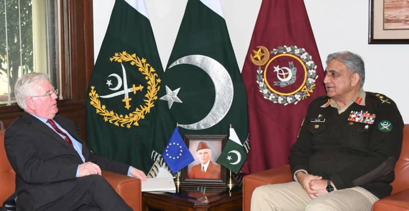 Pakistan values relations with EU countries: COAS Bajwa