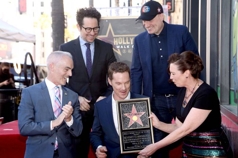 Benedict Cumberbatch gets Hollywood star