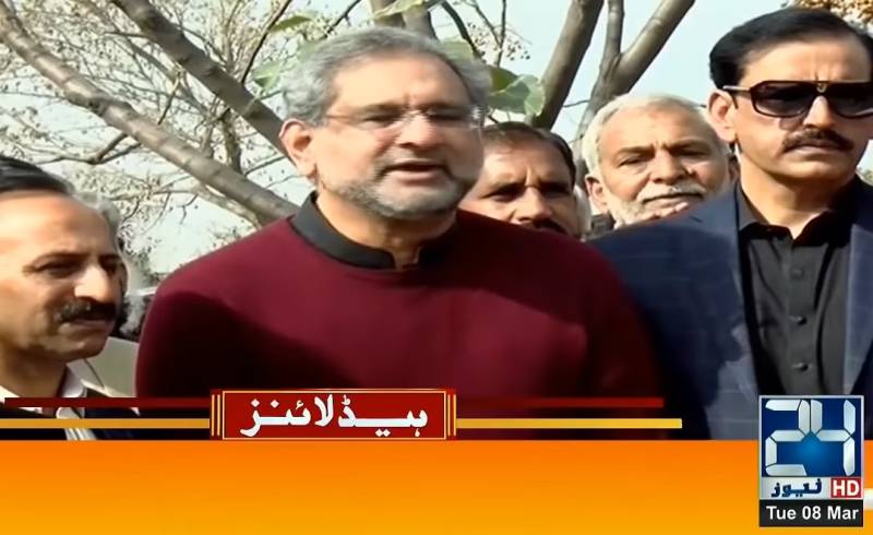 Opposition has enough numbers for no-trust motion: Khaqan Abbasi