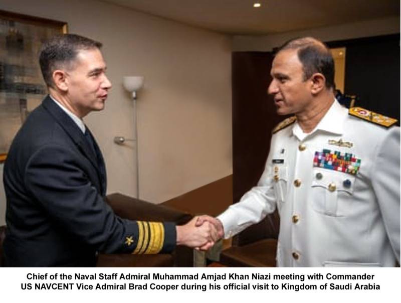 Naval Chief visits Kingdom of Saudi Arabia