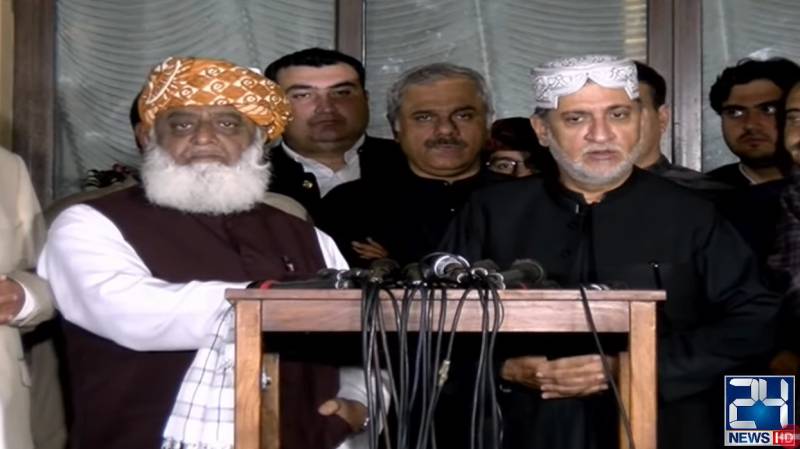 Fazl claims chances of kidnapping of political workers