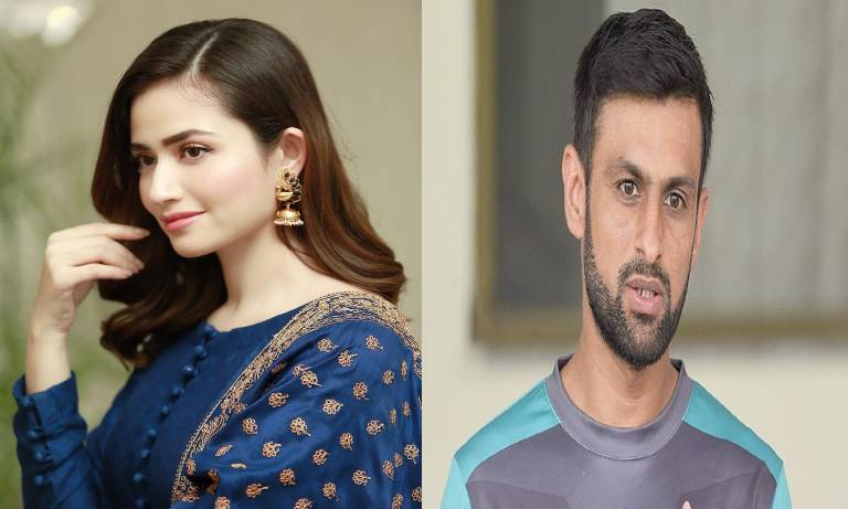 Shoaib Malik extends support to Sana Javed over her “bullying”