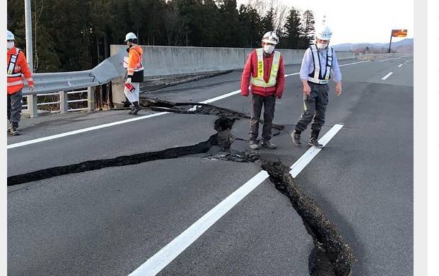 Four dead after powerful quake rattles east Japan