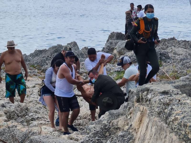 Italian tourist killed by shark off Colombian island