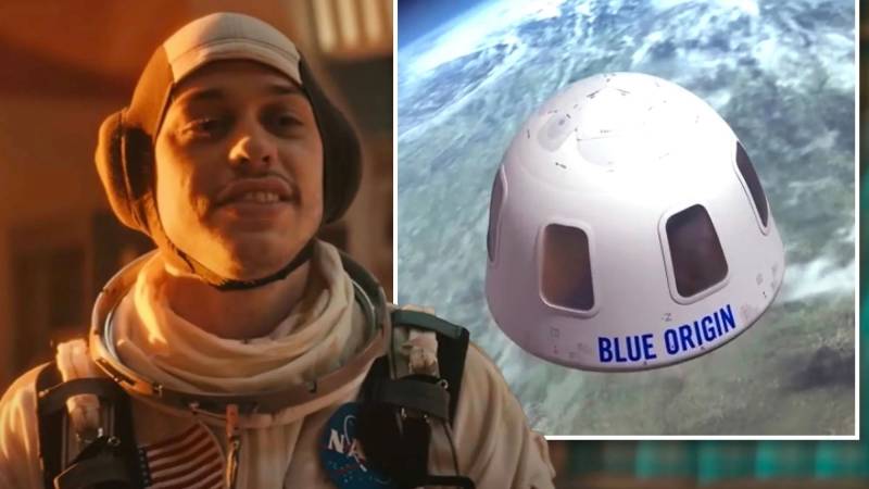 US comic Pete Davidson not going to space after all