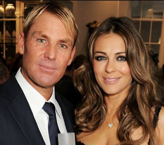 Elizabeth Hurley's 'heart aches' as 'Superman' Warne honoured at private memorial