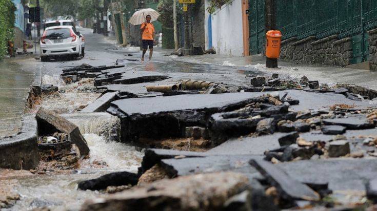 At least 5 killed in new floods in Brazil's Petropolis