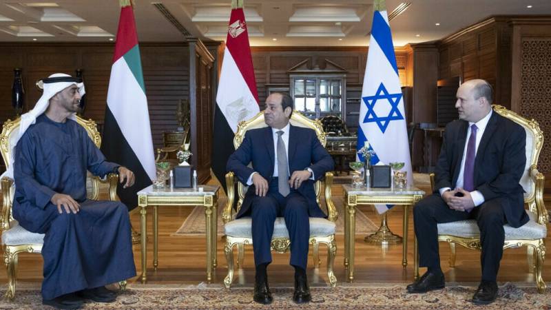 Egypt's Sisi hosts UAE, Israeli leaders for historic summit