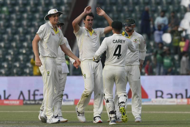 Cummins, Starc put Australia in control in third Pakistan Test