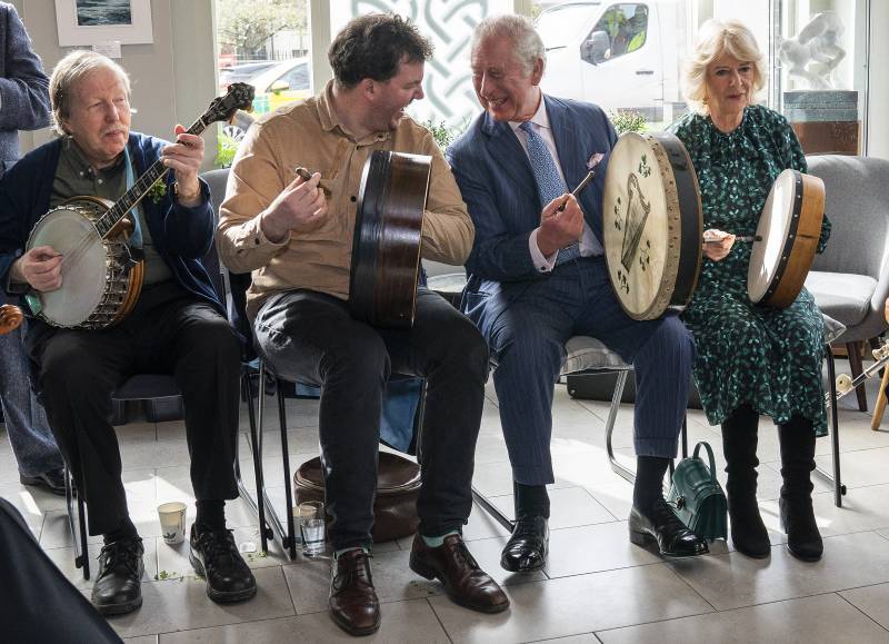 Prince Charles and Camilla visit Ireland