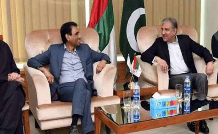 Qureshi conveys PM message to MQM-P