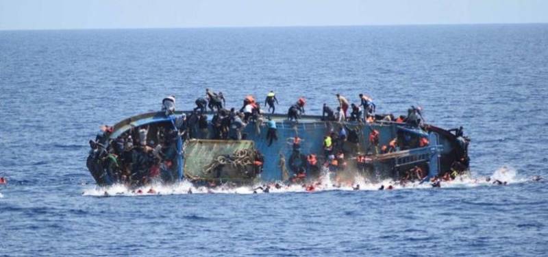 Ship rescues 128 migrants, finds two dead in Mediterranean