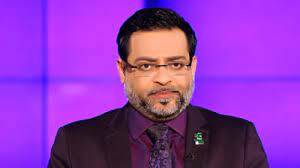 Aamir Liaquat in sad mood amid political uncertainty