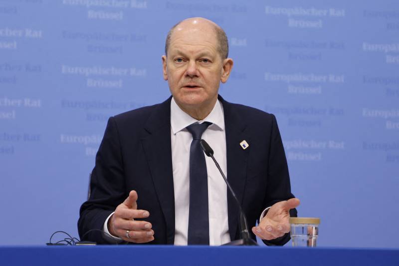 German Chancellor Olaf Scholz