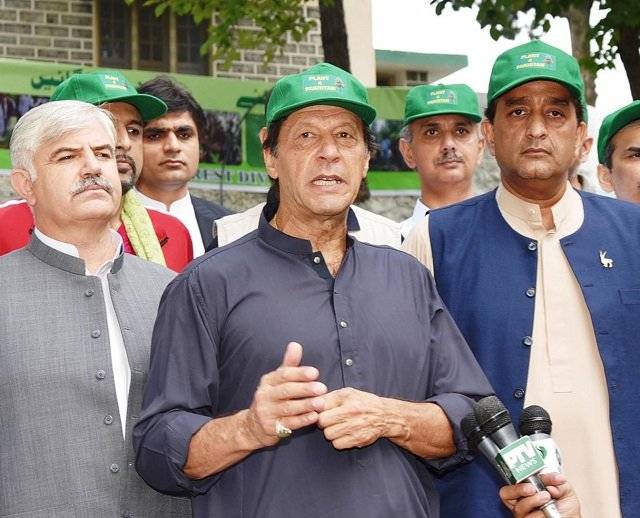 Imran Khan over the moon as UNEP praises 10b Tree Tsunami project