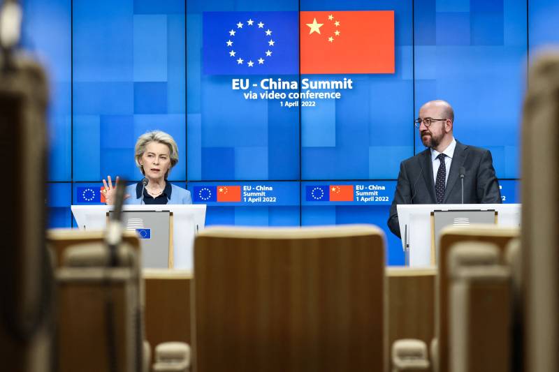 EU pushes China to rethink Russia ties over Ukraine