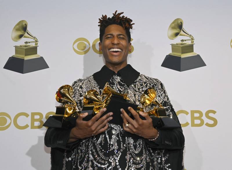 Jon Batiste crowned Grammys king with five wins including best album