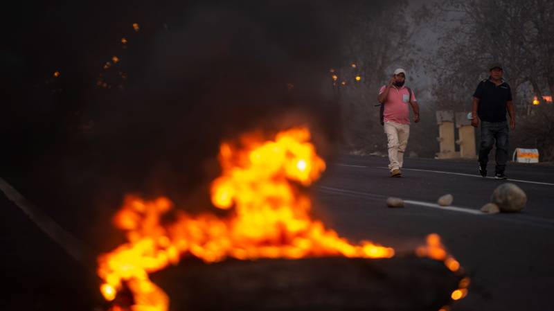 Peru president imposes curfew in Lima, Callao after protests