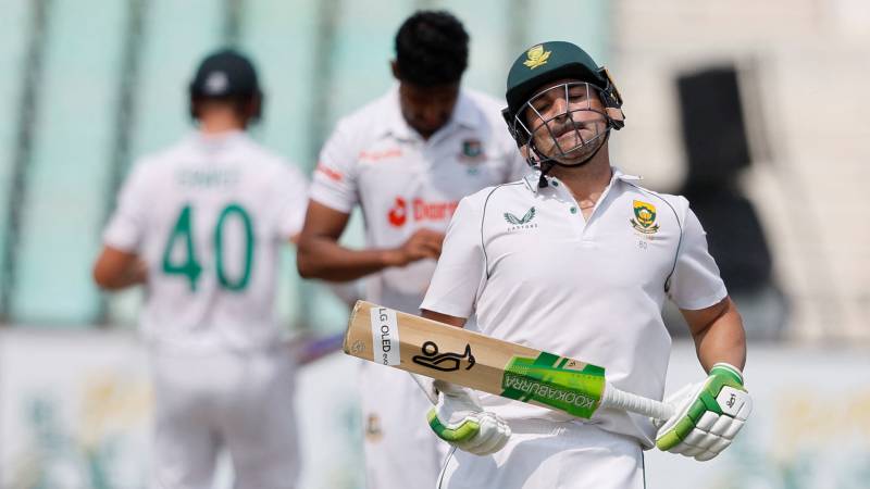 Elgar defends South Africans against 'sledging' allegations