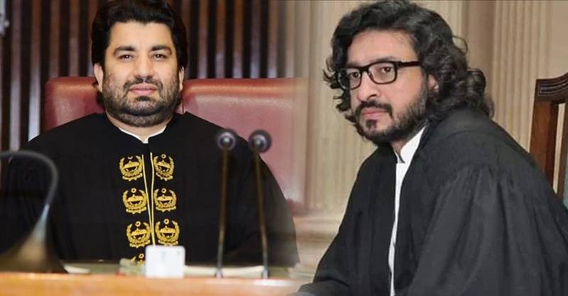 Qasim Suri, Dost Mazari take ‘traitor war’ to Twitter