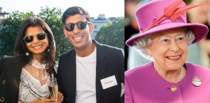 Richer than the queen: UK finance minister's mega-wealthy wife and in-laws