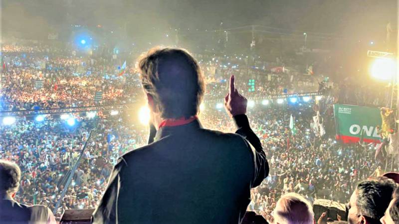 Ousted from power, Imran Khan opts for street shows